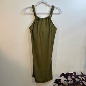 Athleta Olive Mini Dress